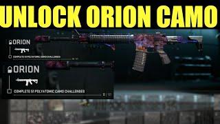 How to Unlock "Orion Camo" modern warfare 2