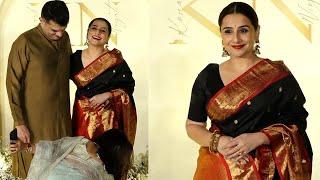 Vidya Balan With Hubby Siddharth Roy Kapur At Wedding Reception Of Konark & Niyati | MS shorts