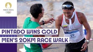 Ecuador's Daniel Pintado Wins Gold  | Men's 20km race walk | Paris 2024 Highlights