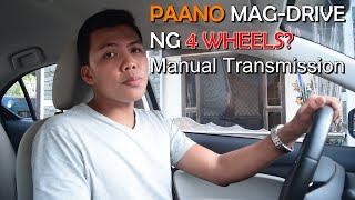 Paano Mag drive ng 4 Wheels | How to Drive a Manual Transmission | Mitsubishi Mirage 4
