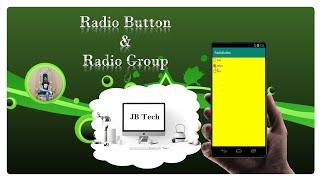Radio Buttons & Radio Groups in Android Studio