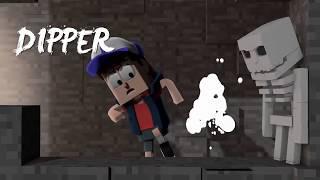 Gravity Falls Opening (Minecraft Animation)