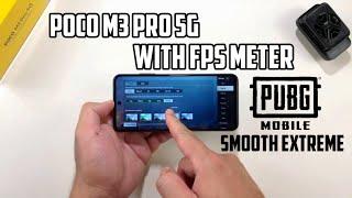 POCO M3 Pro 5G Gaming Test PUBG Mobile Smooth Extreme with FPS Meter | Screen Record