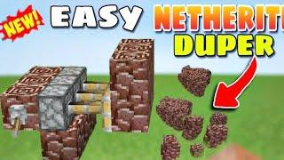 1.19 SIMPLE Ancient Netherite Duplication, In Minecraft | Stack In 13 Seconds