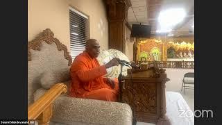 Swami Shukdevanand Giri's Zoom Meeting