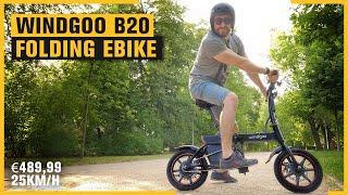 Windgoo B20 Budget Folding Electric Bike Review | €489,99 Portable Bike
