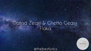 Dafina Zeqiri & Ghetto Geasy - Flaka (The Best Lyrics)