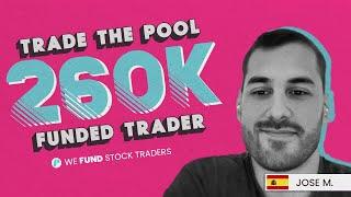 2nd Time's The Charm! - Trade The Pool $260K Stock Funded Trader, Jose M.