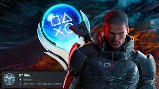 I Platinum'd Mass Effect and It's actually INCREDIBLE