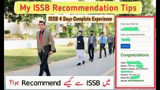 ISSB Recommended Candidate Experience | ISSB Tips and Guidelines | ISSB Notes