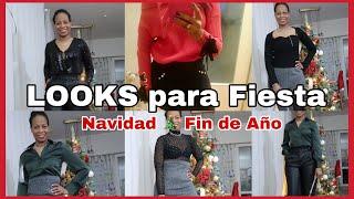 LOOK ELEGANTES PARA NAVIDAD Y FIN DE AÑO|ROPA MODA MUJER|@Alegriacubita