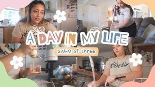 My day as a stay at home mom of three! | Vlog