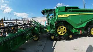 Сельскохозяйственная выставка Agro Expo 2021/ Агро Експо м. Кропивницький John Deere X9 - 1000.