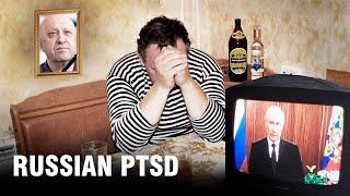 Russian PTSD. Convicts return from Ukraine.