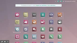 Odoo - Contract on customer portal