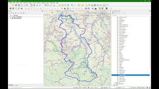 Stream and Catchment Delineation in QGIS 3 using GRASS tools