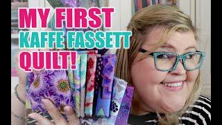My Very First Kaffe Fassett Quilt Project! - Come along with me!  - Part 1