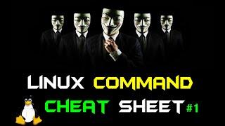 Linux Command Cheat Sheet 2021 #1 | Useful Linux Commands Every Linux User Needs