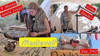 Sweden’s Largest Renaissance Fair! Visby Sweden One Day Tour.