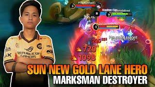 THANKYOU Kelra FOR THIS SUN NEW GOLD LANE BUILD AND EMBLEM (new marksman destroyer)