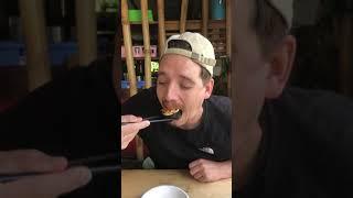 Eating Korean Food in Pokhara 