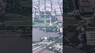 Washington DC Sky on the Presidential Plane #reporter #trump #america #dc #washington #sky