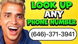  Look Up ANY Phone Number for Free  Reverse Phone Number Lookup