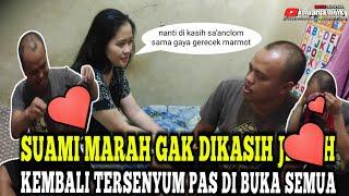 PRANK SUAMI MINTA J4TAH||AWALNYA M4RAH UDAH DIKASIH LANGSUNG KETAWA