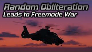 GTA Online: Random Obliteration Leads to Freemode War