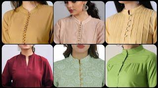 ️High Neck Kurti Design Images l Latest #collar #neck #design #kurti #2024 #highneck