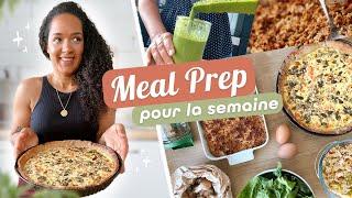 Meal Prep With Me | On Prépare Mes Repas De La Semaine Ensemble !