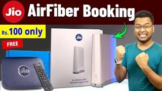 Jio AirFiber Booking - How to Book Jio AirFiber | Jio AirFiber Plans Details | Jio AirFiber Plan