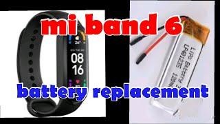 xiaomi mi band6 battery replacement | mi band 6 disassembly