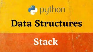 Stack Data Structure in Python || Class 12 Computer Science