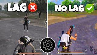 BGMI/PUBG MOBILE BEST GAME SETTING FOR FIX LAG | BGMI LAG FIX SOLUTION IN GAME SETTING