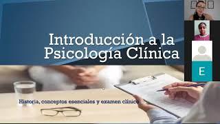 CLASE 1 Introducción a la Psicología Clínica 03 AGOSTO 2020