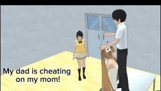 My dad is cheating on my mom! High school simulator 2018 | Yandere simulator