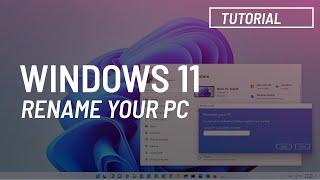 Windows 11: Change computer name in five different ways