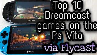 Top 10 Dreamcast Games playable on Ps Vita via Flycast in 2022