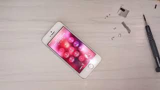 استبدال بطارية ايفون 5 اس الجهاز وكالة اول مرة يفك | iphone 5s replace battery