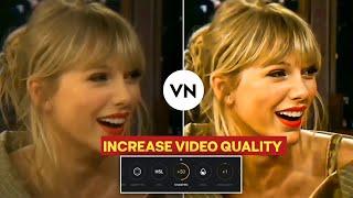 Hdr Cc Sharpen Tutorial In VN | How To Improve Video Quality In Vn Video Editor