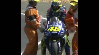 The fall of ROSSI | MotoGP- 2017