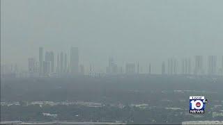 Saharan Dust impacting South Florida is helpful but can also be harmful