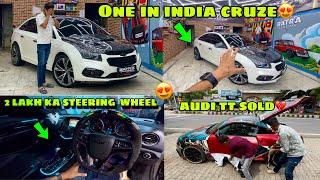 ONE IN INDIAMODIFIED CRUZE || AUDI KA CUSTOM WRAP UTAR DIYA|| SOLD