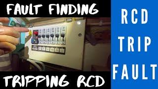 RCD Tripping - Fault Finding Exercise
