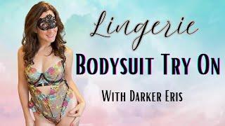 Lingerie Body Suit Try On | Temu | Mature Mom