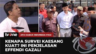 Effendi Gazali: Survei Kaesang Paling Tinggi Karena Kedekatan Dengan Tokoh Politik | AKIP tvOne