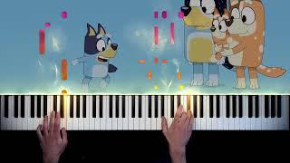 Bluey Theme Song - Piano Cover + Sheet Music