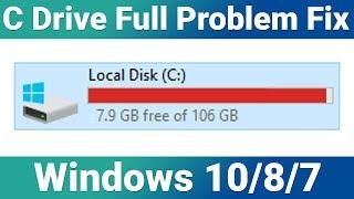 How to fix c drive full problem on Windows 10  | InfoHoop