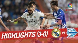 Highlights Real Madrid vs Deportivo Alavés (3-0)